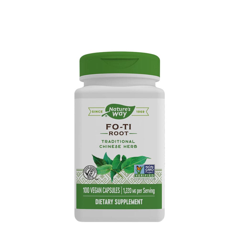 Nature's Way Fo-Ti Root - 100 Vegetarian Capsules