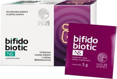 Nature Science Bifidobiotic NS – Probiotiskt pulver 35g (7 x 5g påsar)