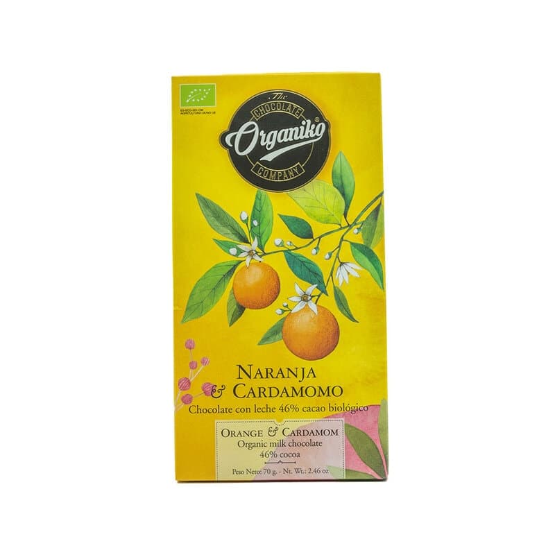 Chocolate Orange & Cardamom Light 46% 70g
