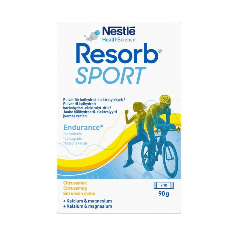 Resorb Sport Compressa Citrus 10 bustine | Resorb – Resorb confezione