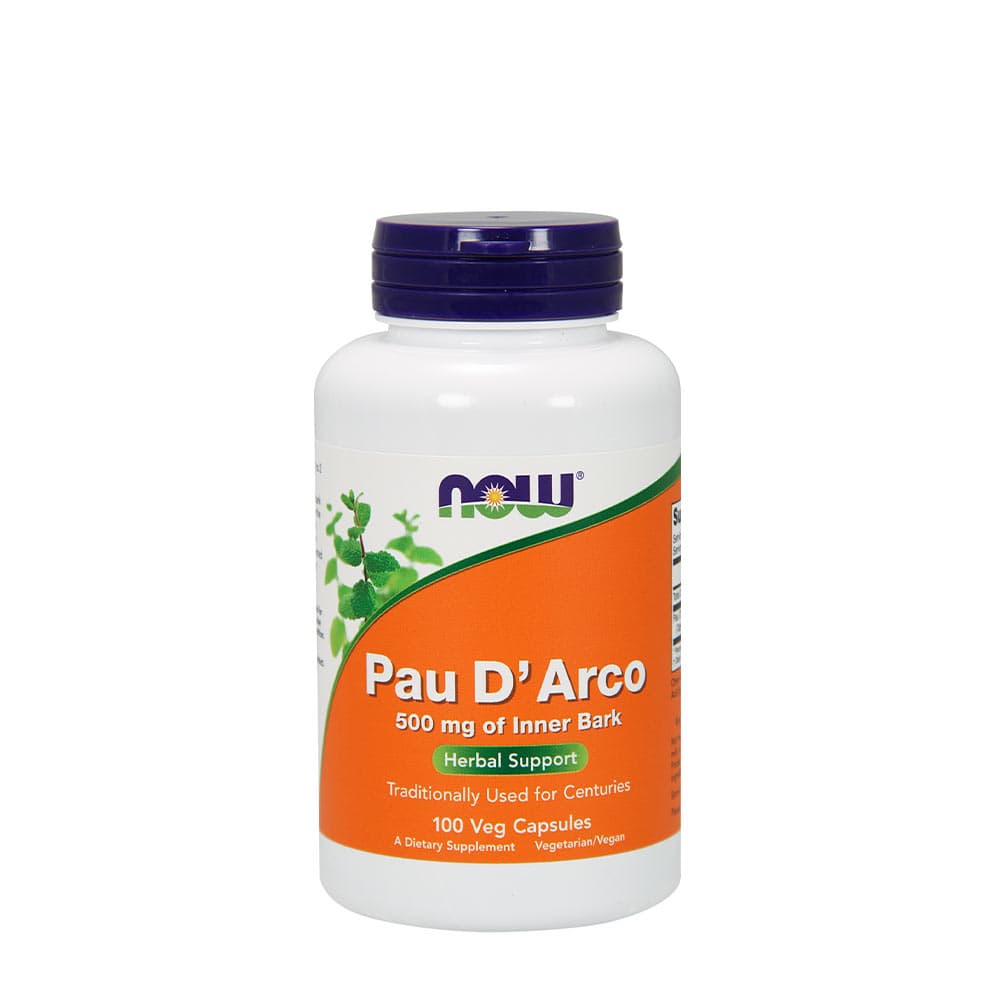 NOW Foods - Pau D'Arco – NOW Foods packaging