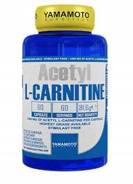 Yamamoto Nutrition Acetyl L-carnitina 1000mg 60 cápsulas