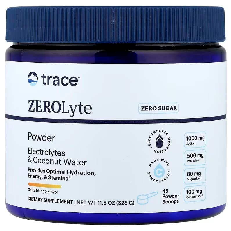 Trace Minerals - ZEROLyte Powder – Trace Minerals packaging