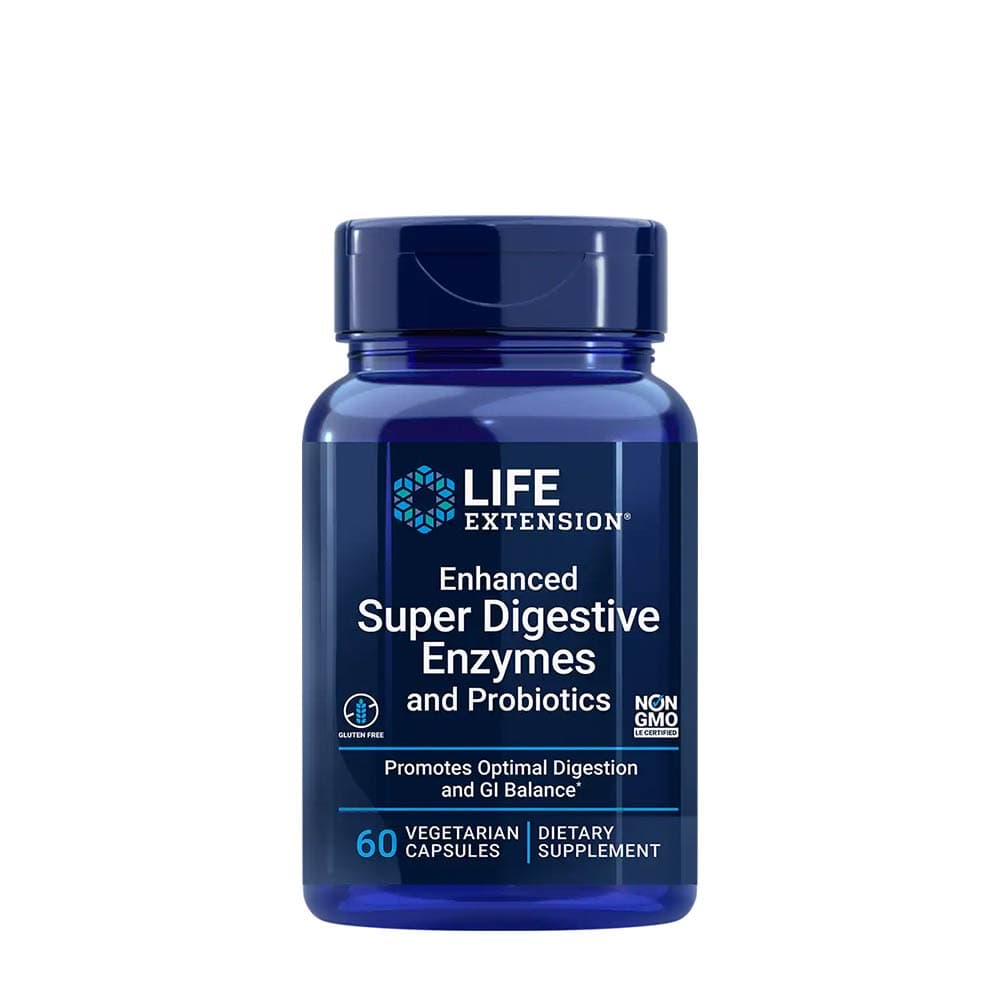 Life Extension - Enhanced Super Digestive Enzymes and Probiotics – Life Extension packaging
