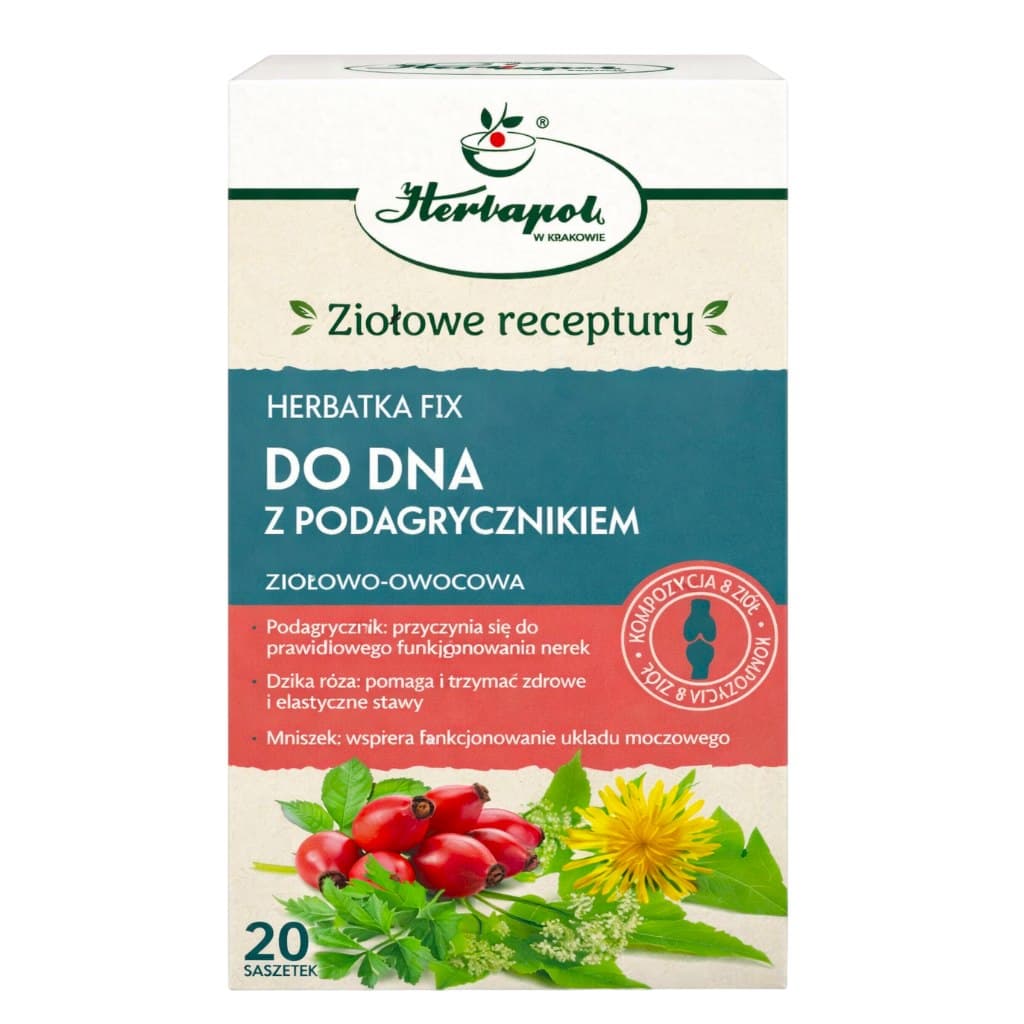 Herbapol Kraków - Dna With Goutweed Te - 20 påsar
