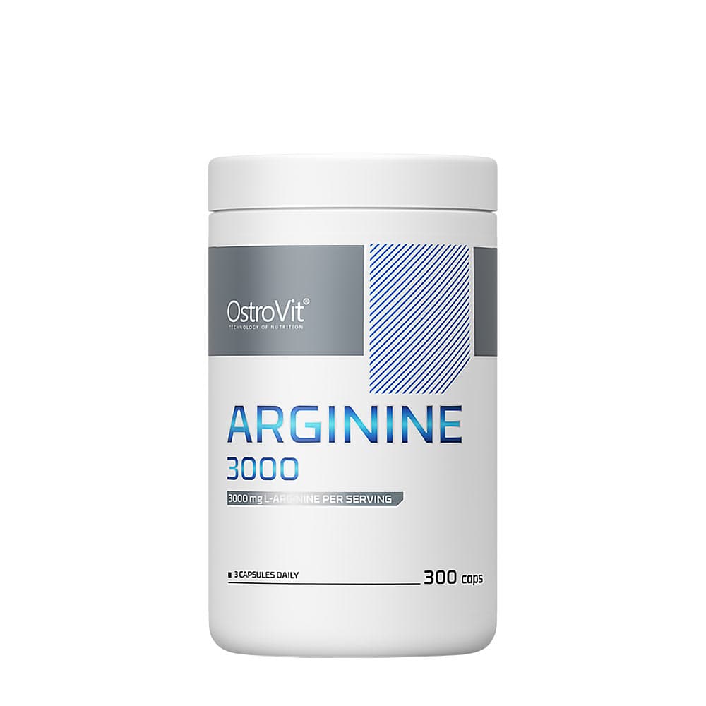 OstroVit Arginine 3000 - 300 cápsulas