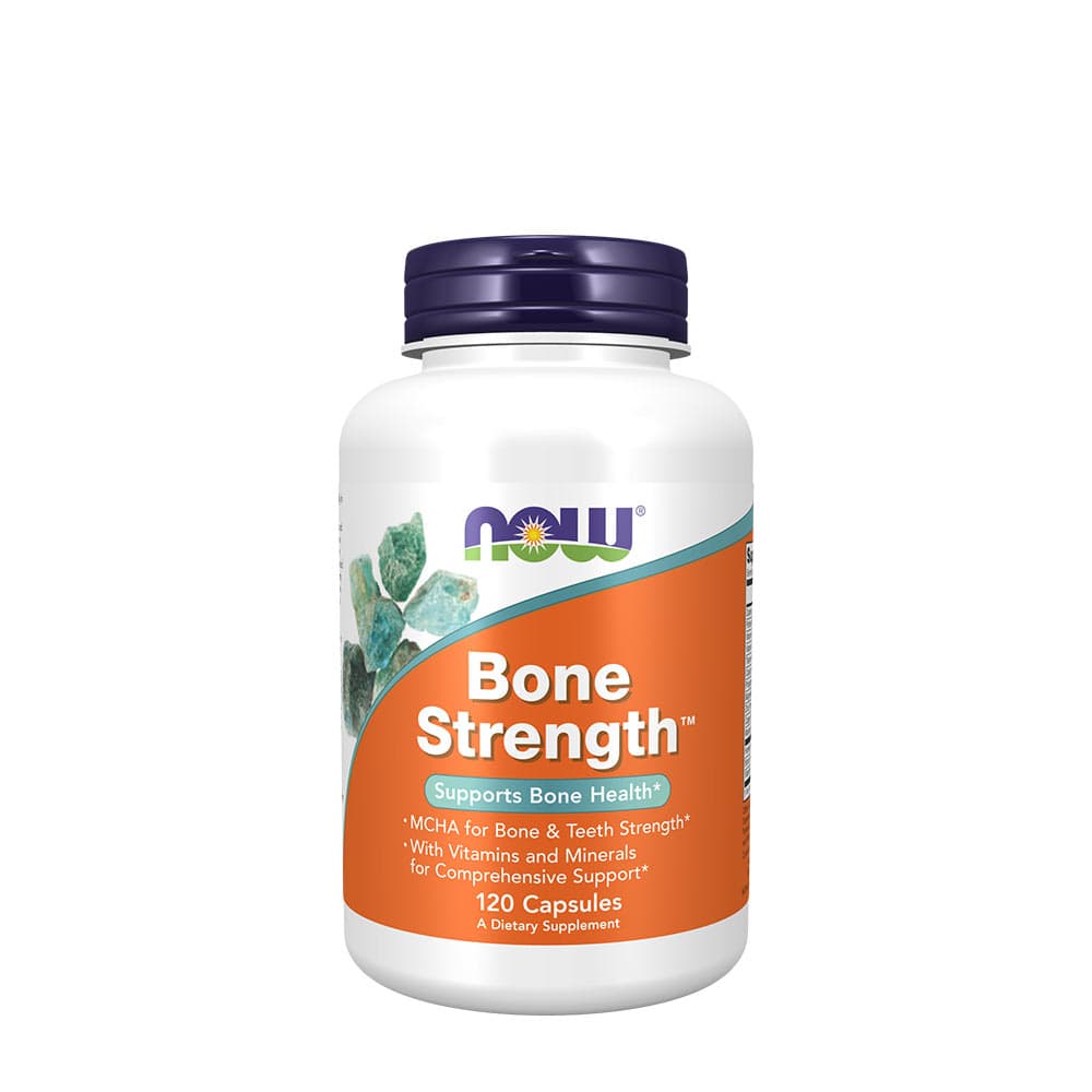 NOW Foods - Bone Strength – NOW Foods packaging