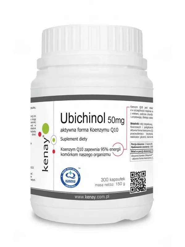 Kenay Ubichinol – Coenzima Q10 50mg, 300 capsule