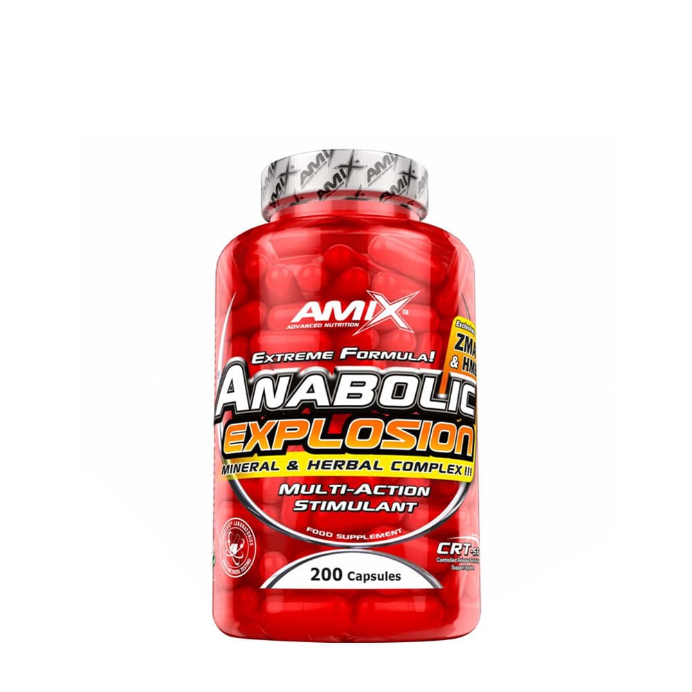 Amix - Anabolic Explosion Complex - 200 Caps – Amix förpackning