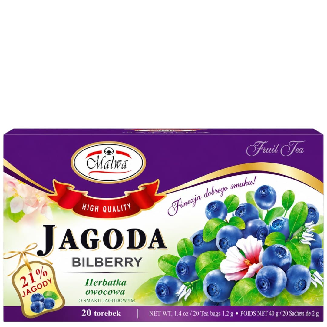 Malwa - Berry Tea 20 Påsar 2g | Shahira
