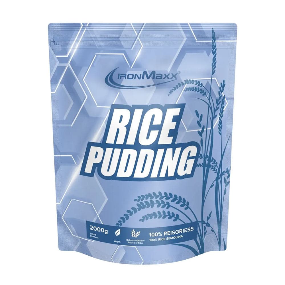 Ironmaxx Rice Pudding - 2000g proteinreicher Milchreis – IronMaxx Verpackung