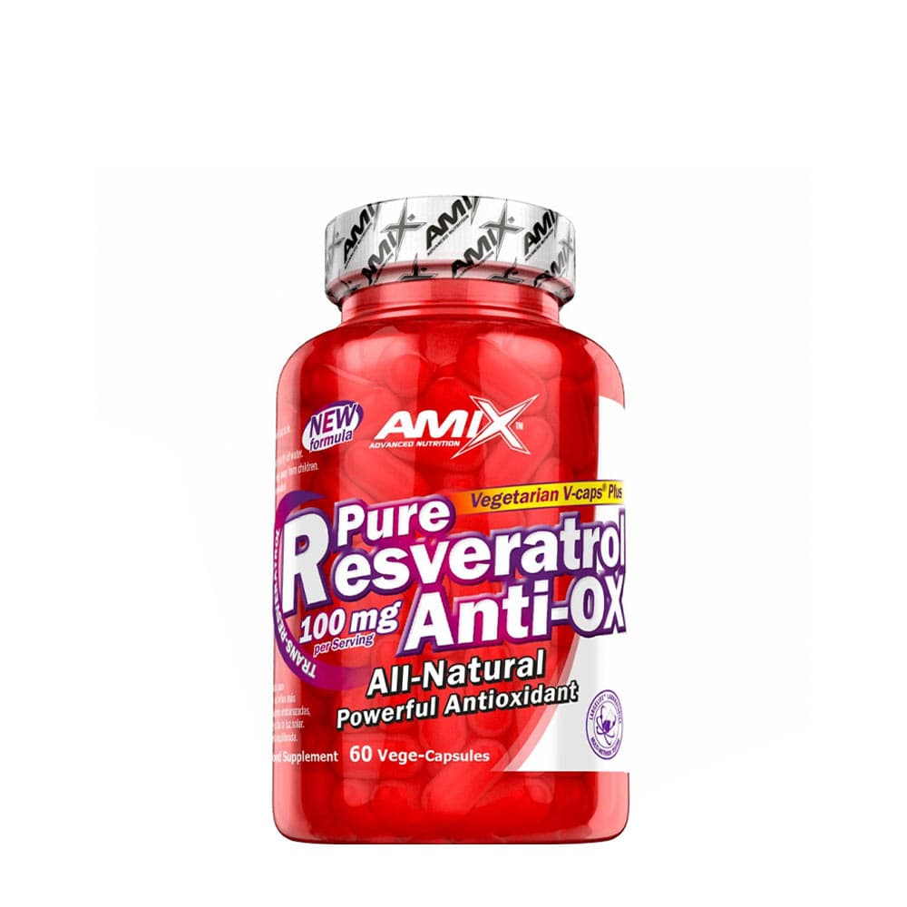 Amix Pure Resveratrol Anti-Ox - 60 Vege-Caps – Amix packaging