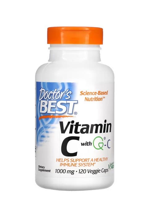 Doctor's Best Vitamin C met Quali-C 500 mg, capsules