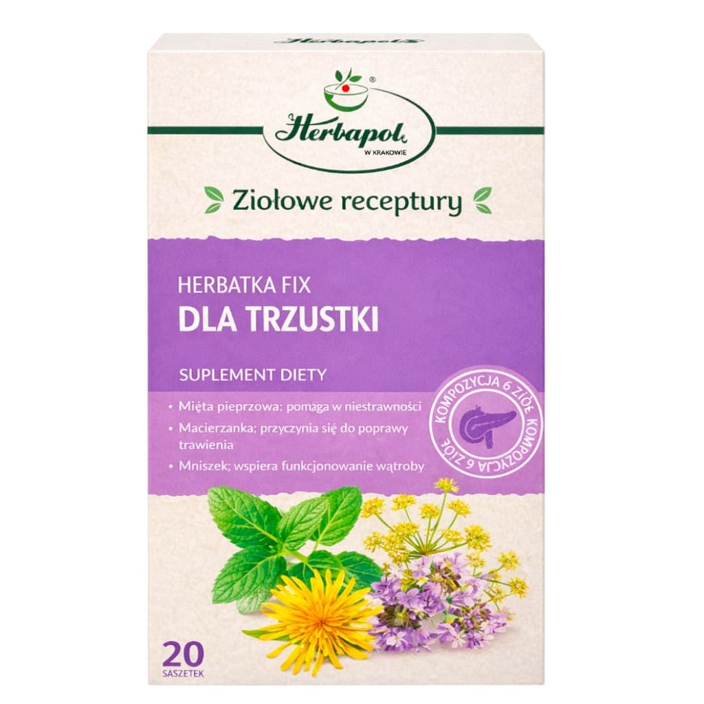 Herbapol Kraków - Herbal Fix for Pancreas 60 kapslar