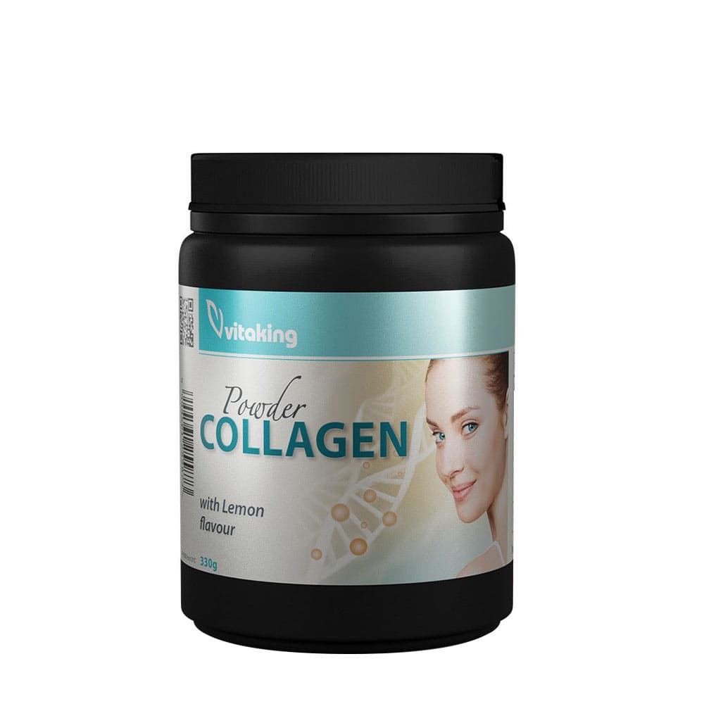 Vitaking Collagen Powder 10 g pulver – Vitaking förpackning