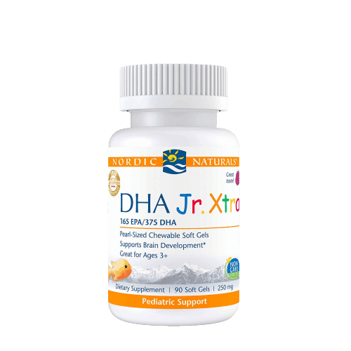 Nordic Naturals DHA Junior Xtra 90 capsules – Nordic Naturals verpakking