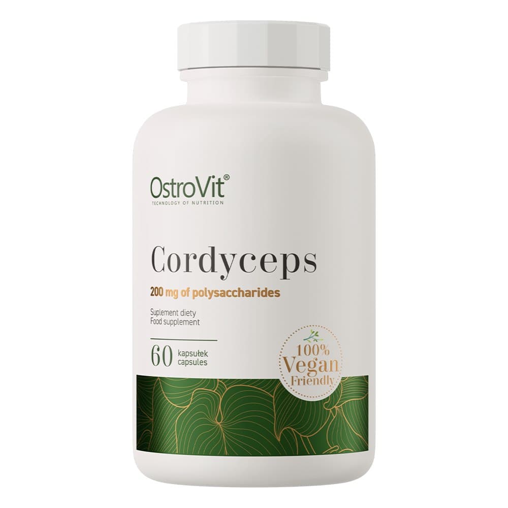 OstroVit Cordyceps Veggie 500 mg – 60 Vegetarian Capsules
