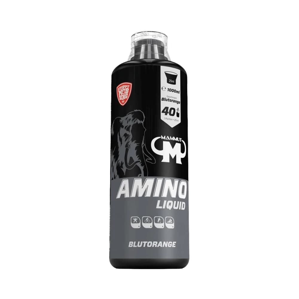 Mammut Amino Liquid Blood Orange – Mammut emballage