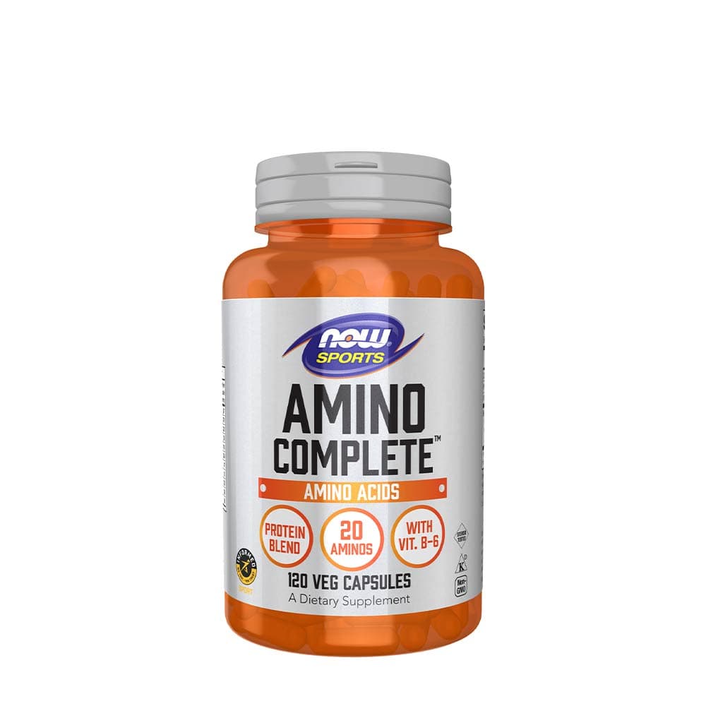 NOW Foods - Amino Complete - Amino Acid Complex – NOW Foods packaging