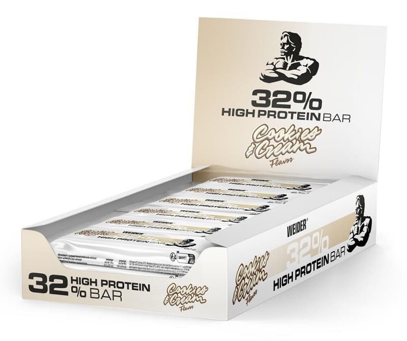 Weider - 32% High Protein Bar – Weider packaging