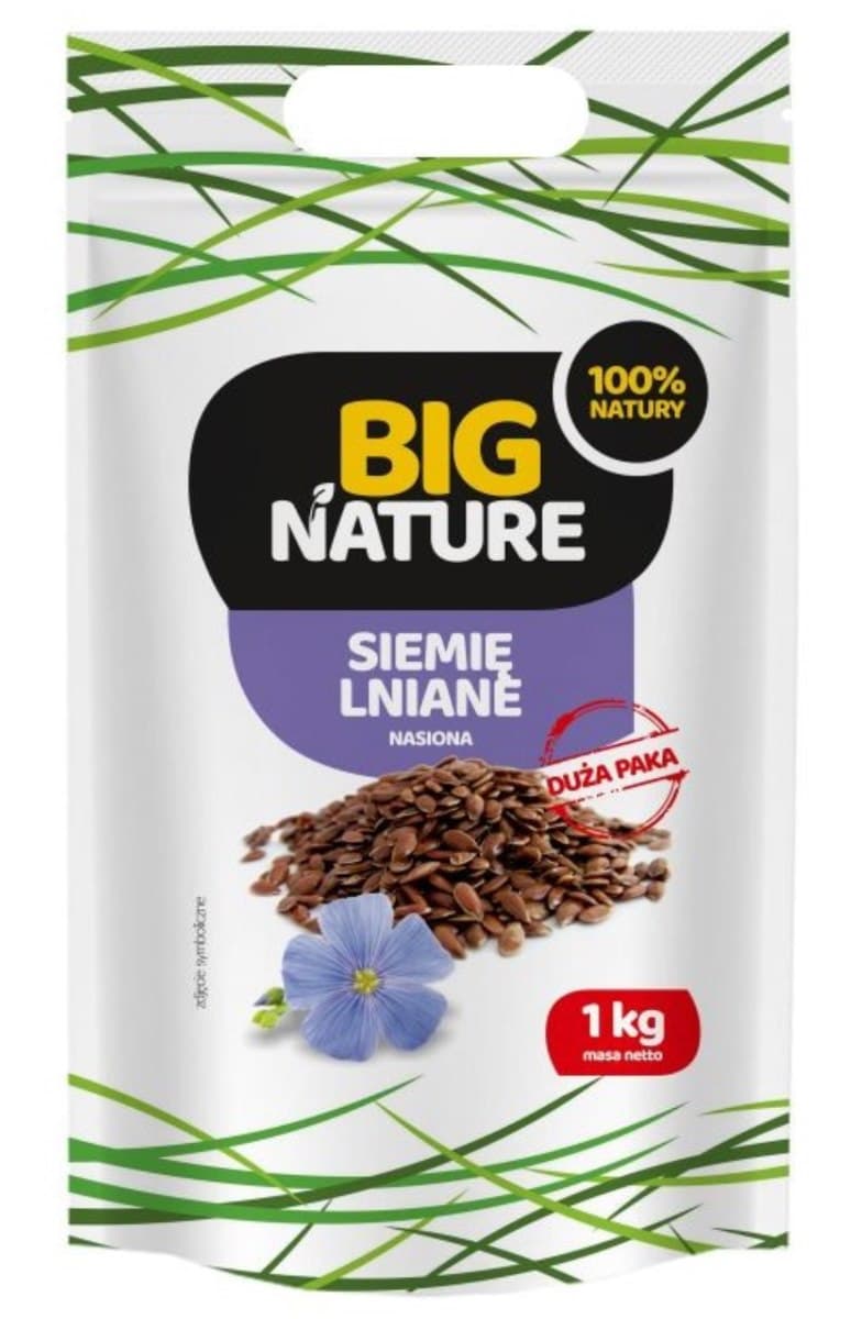 Big Natura Lijnzaadzaad 1 kg
