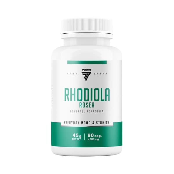 Trec Nutrition Rhodiola Rosea 500 mg - 90 vegetarische Kapseln – Trec Verpackung