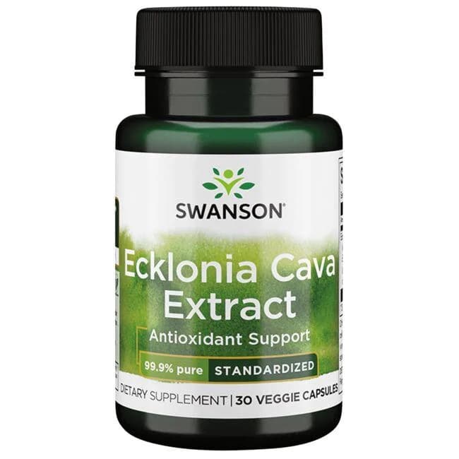 Swanson - Ecklonia Cava Extract 30 Vcaps – Swanson packaging