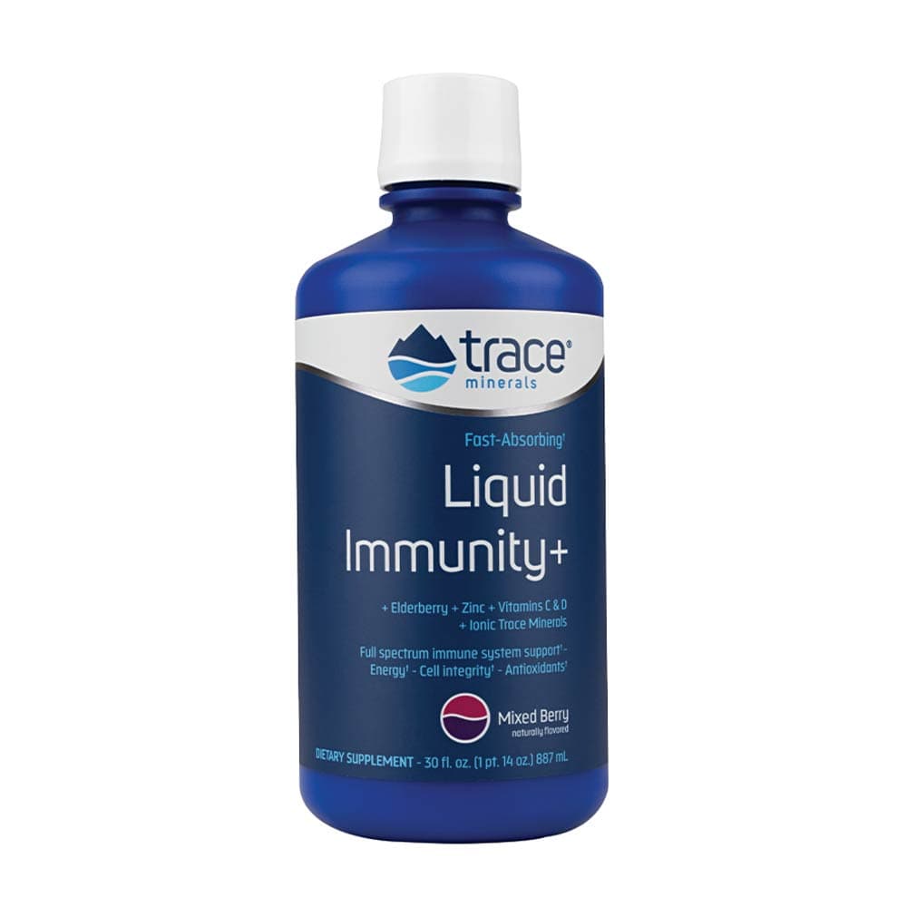 Trace Minerals Liquid Immunity - Mixed Berry - 30 oz – Trace Minerals Verpackung