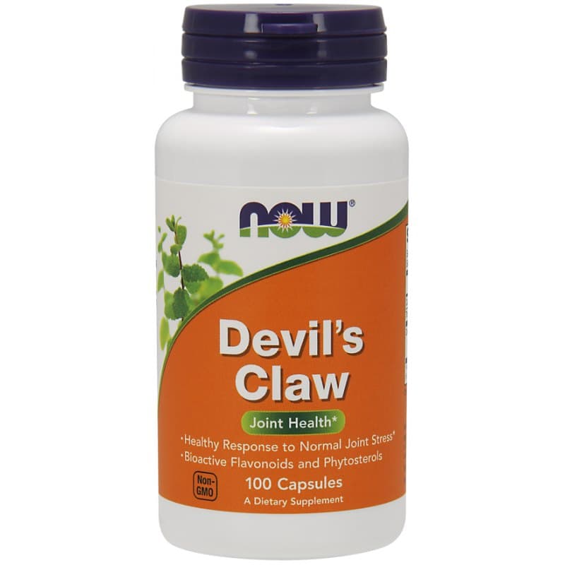 NOW Foods Devil's Claw Root 83 mg, 100 vegetariska kapslar