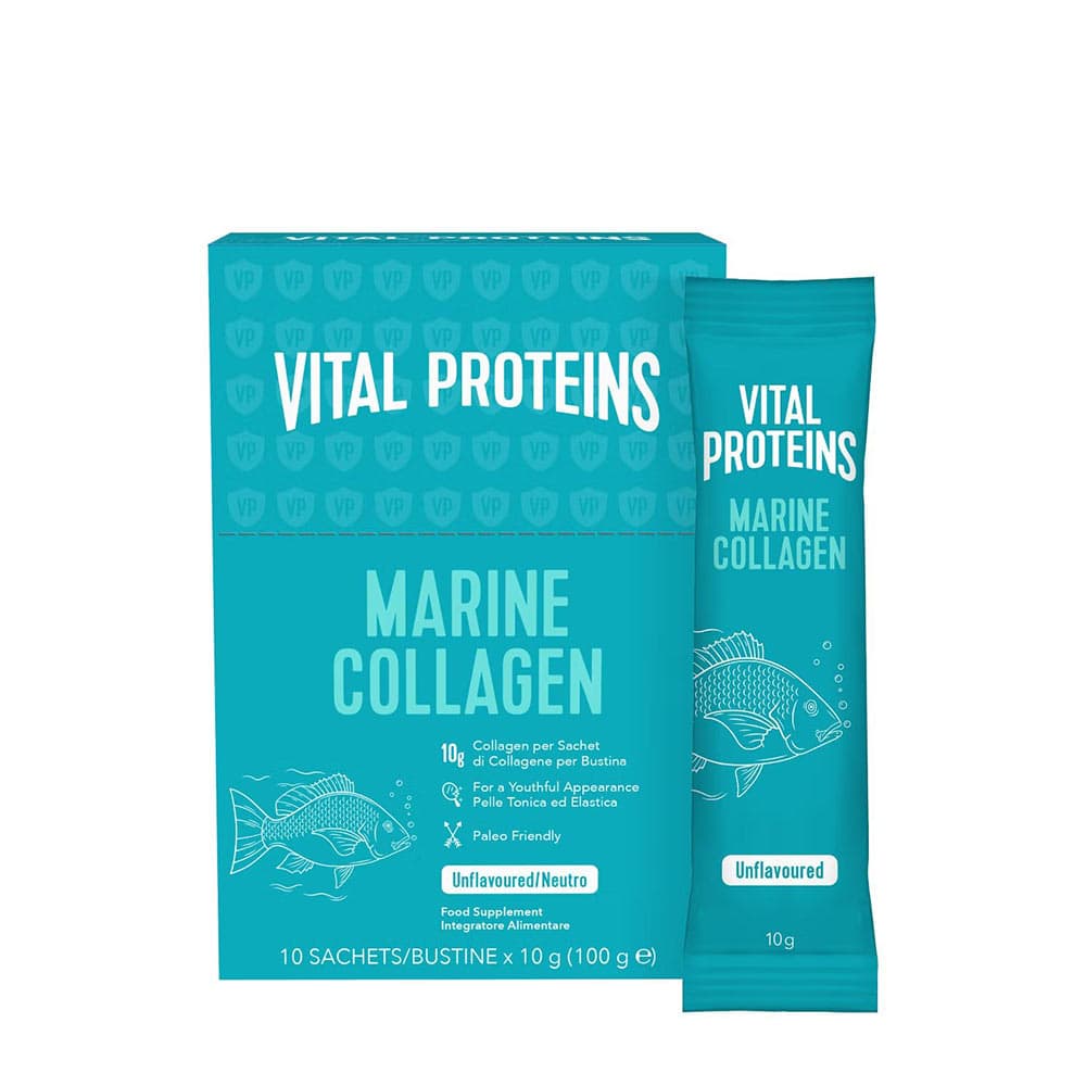 Vital Proteins - Senza aroma - 10 x 10g polvere di collagene marino – Vital Proteins packaging