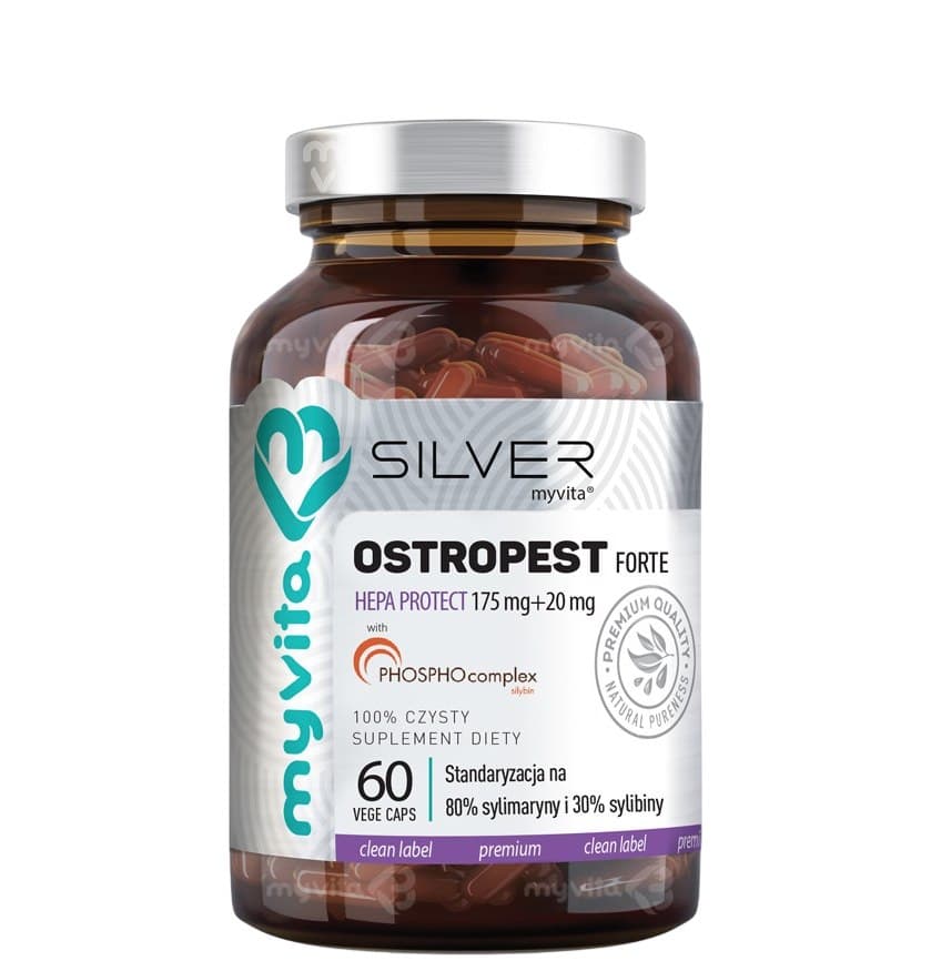 MyVita - Milk Thistle Forte - 60 Vege Kapseln – MyVita Verpackung