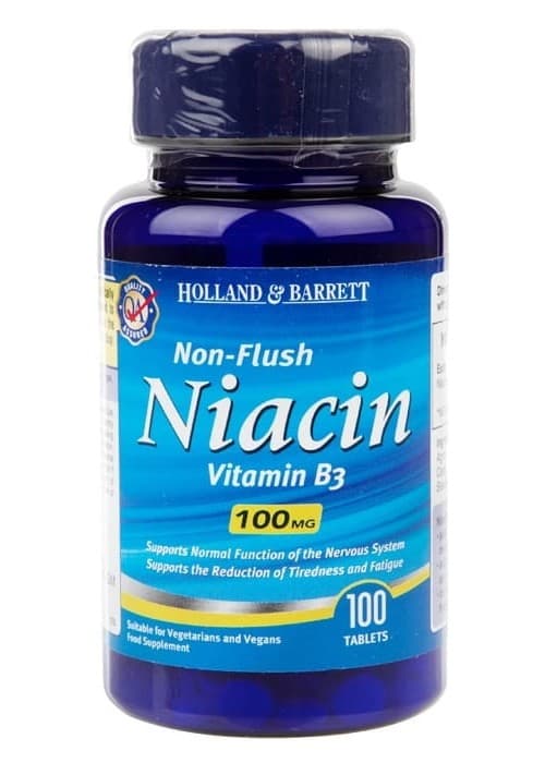 Holland & Barrett Niacina B3 100 mg 100 compresse – Holland & Barrett confezione