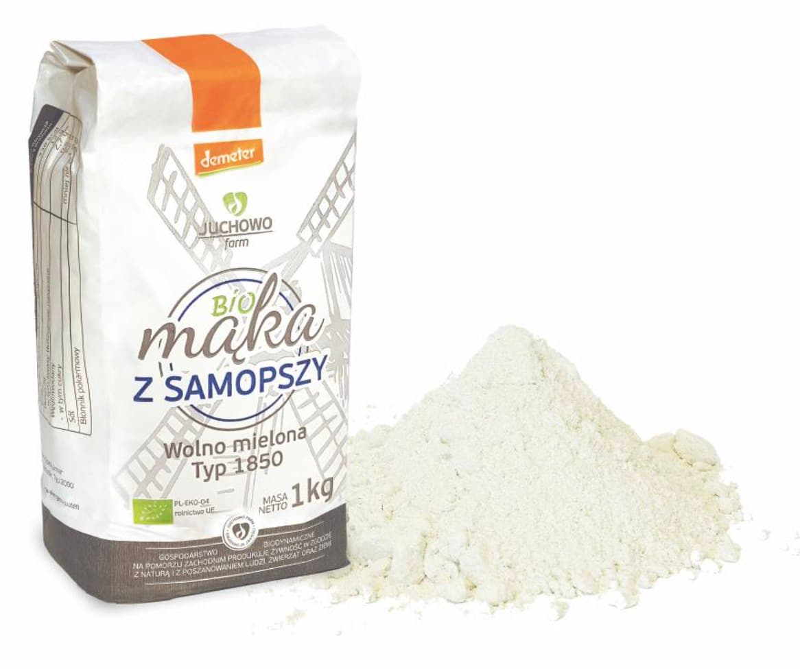 Juchowo - Organic Spelt Flour Type 1850 - 1 kg – Juchowo förpackning