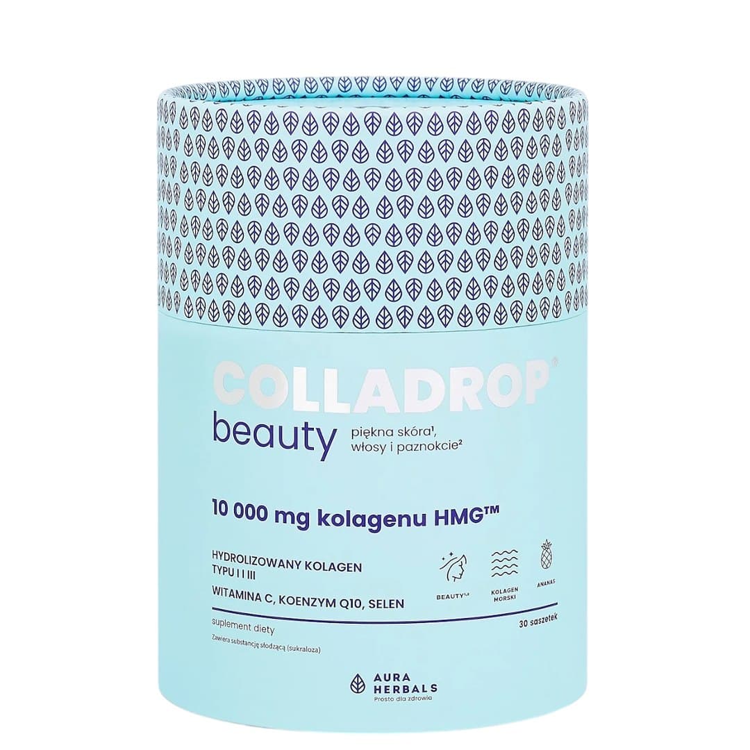 Aura Herbals - Colladrop Beauty - Supporto Collagene di Bellezza – Aura Herbals packaging