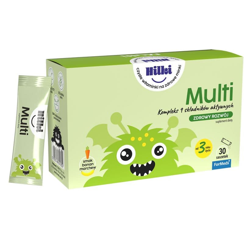 Hillei - Multi - 30 sobres – empaque