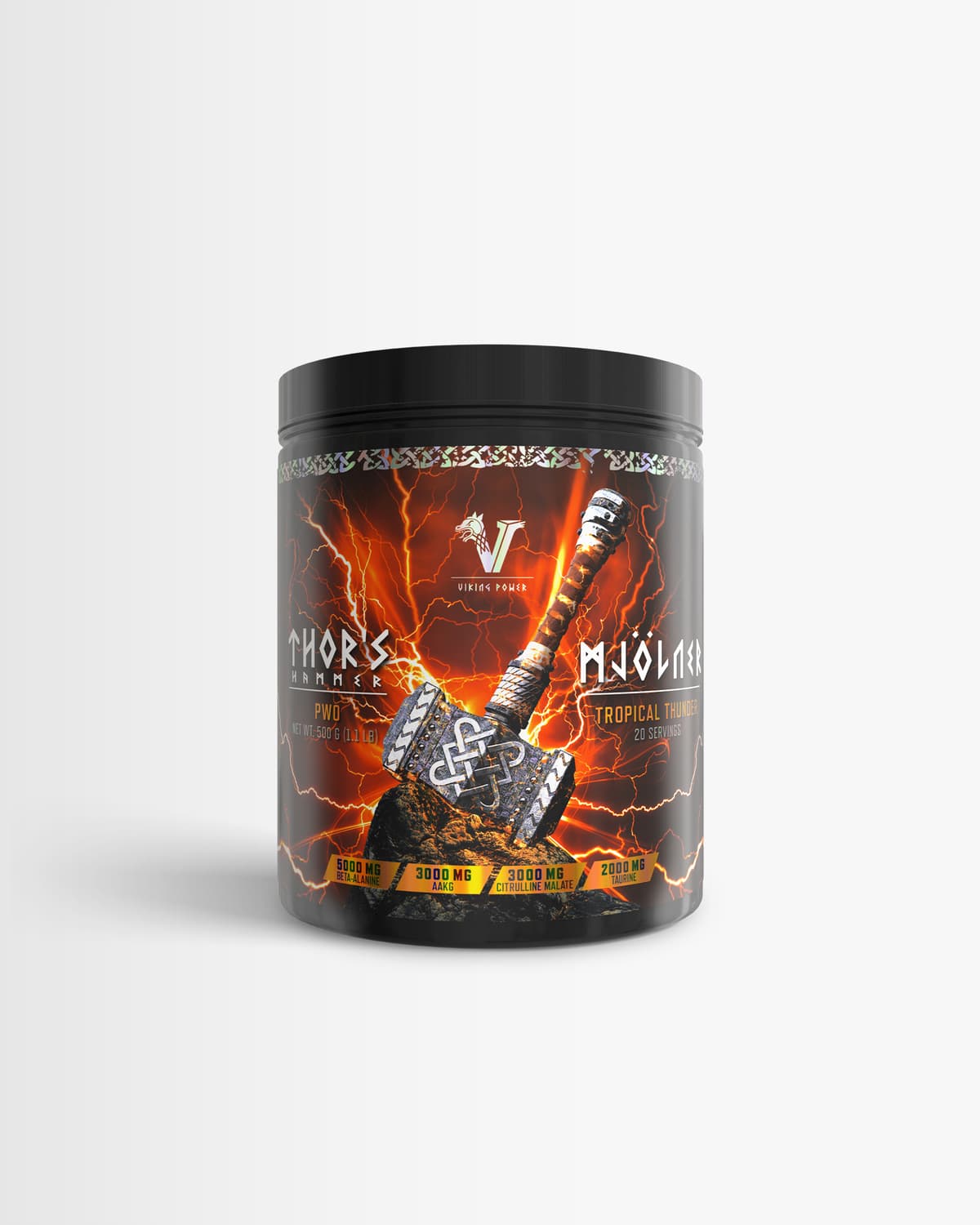 Viking Power - Thor's Hammer - 500 g, trueno tropical