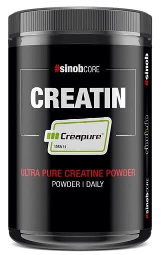Sinob - Kreatin CREAPURE - 500 g, Dose – Sinob Verpackung