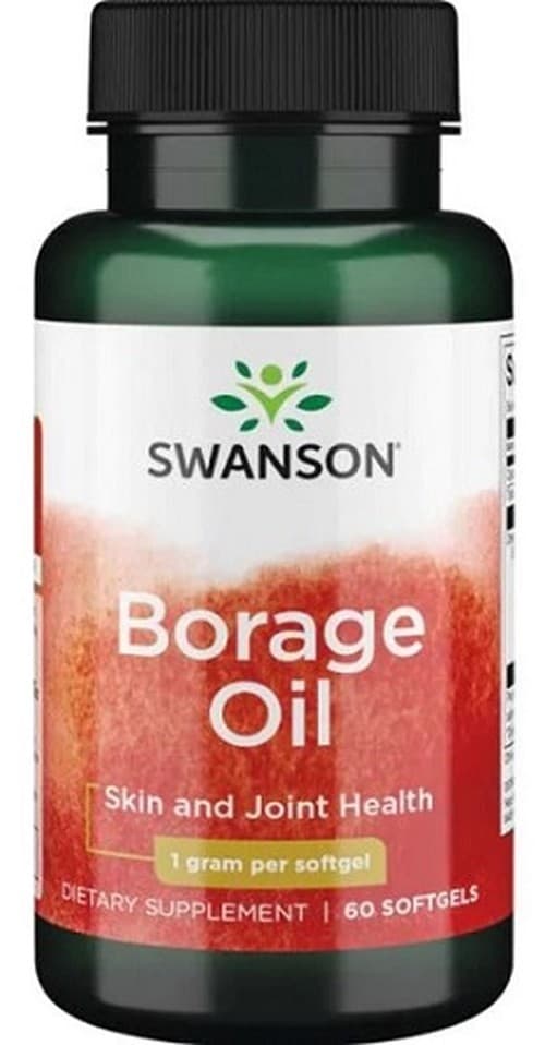 Swanson Óleo de Borragem 1000 mg - 60 cápsulas moles – Swanson packaging