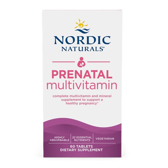 Nordic Naturals - Prenatal Multivitamin - 60 tabletter – Nordic Naturals förpackning