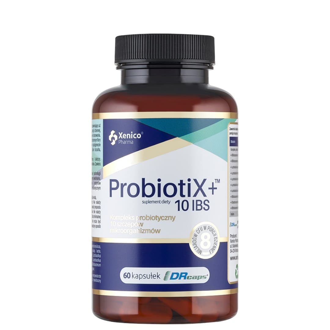 XENICO PHARMA - ProbiotiX+ 10 IBS, 60 Drcaps