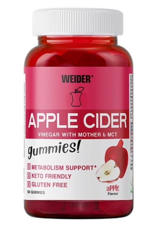 Weider - Apple Cider Vinegar Gummies 90 stk – Weider embalagem