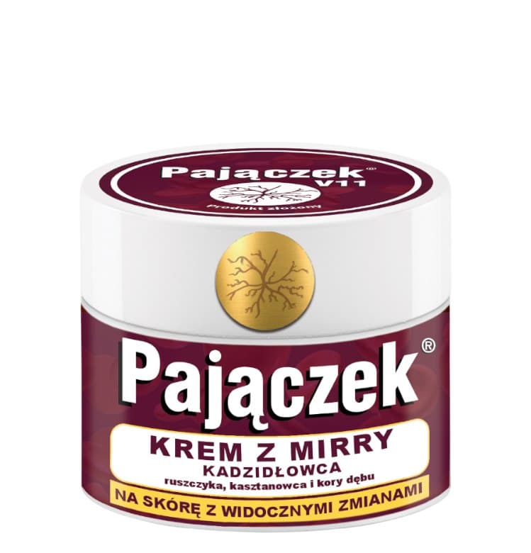 Pajączek - Crema Asepta con Mirra, Incenso & Castagno d'India – Pajączek packaging