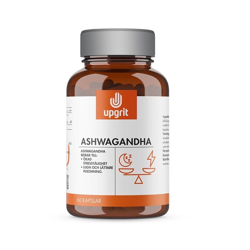 Ashwagandha 60 kapsułek | Upgrit – Upgrit opakowanie