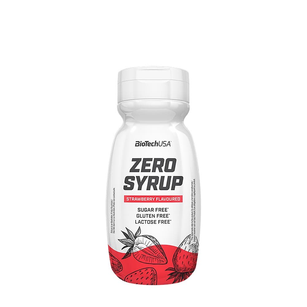 BioTechUSA - Zero Syrup - Sukkerfri Sirup – BioTechUSA emballage