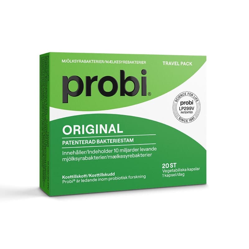 Probi Original Travel Pack 20 capsule – Probio confezione
