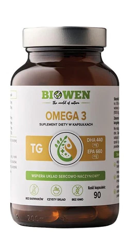 Biowen - Omega 3 - 90 kapslar