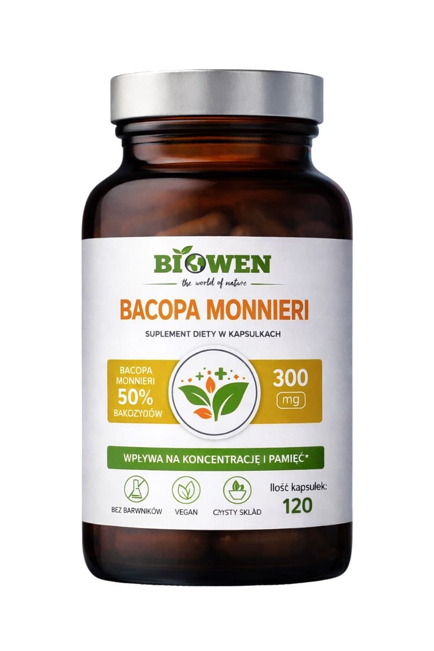 Biowen - Bacopa Monnieri - 120 Capsules