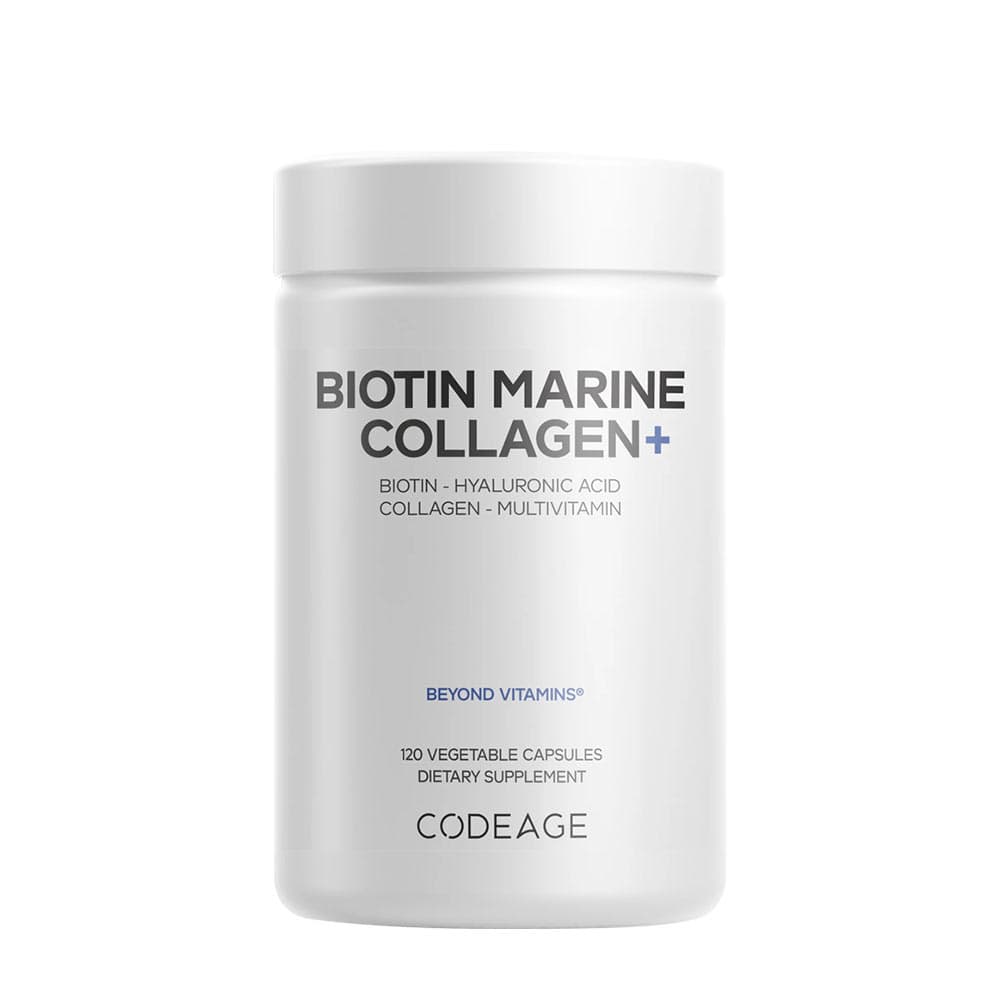 Codeage Biotin Marine Collagen - 120 Veg Caps