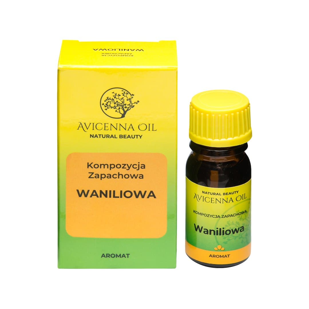 Avicenna Oil - Vanilla Fragrance Oil 7ml – Avicenna Oil förpackning