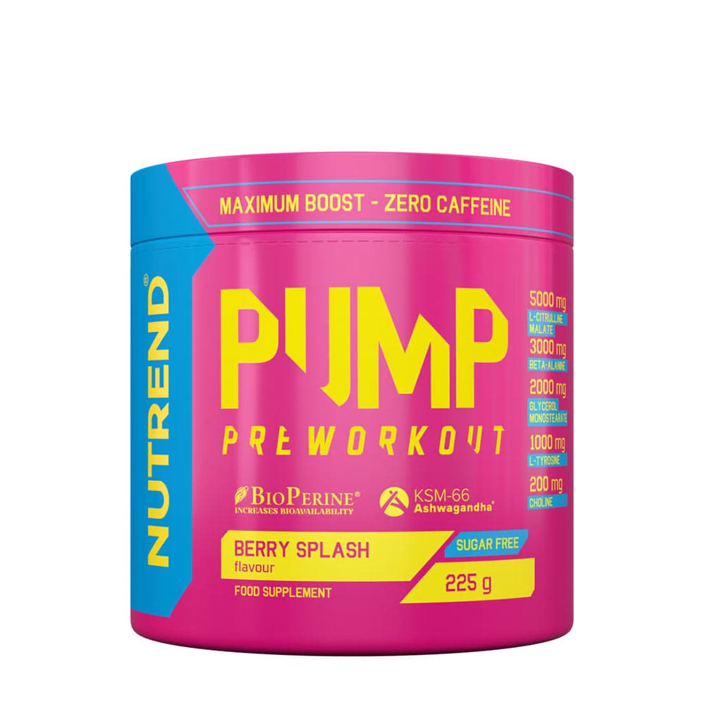 Nutrend - Pump Pre-Workout – Nutrend förpackning